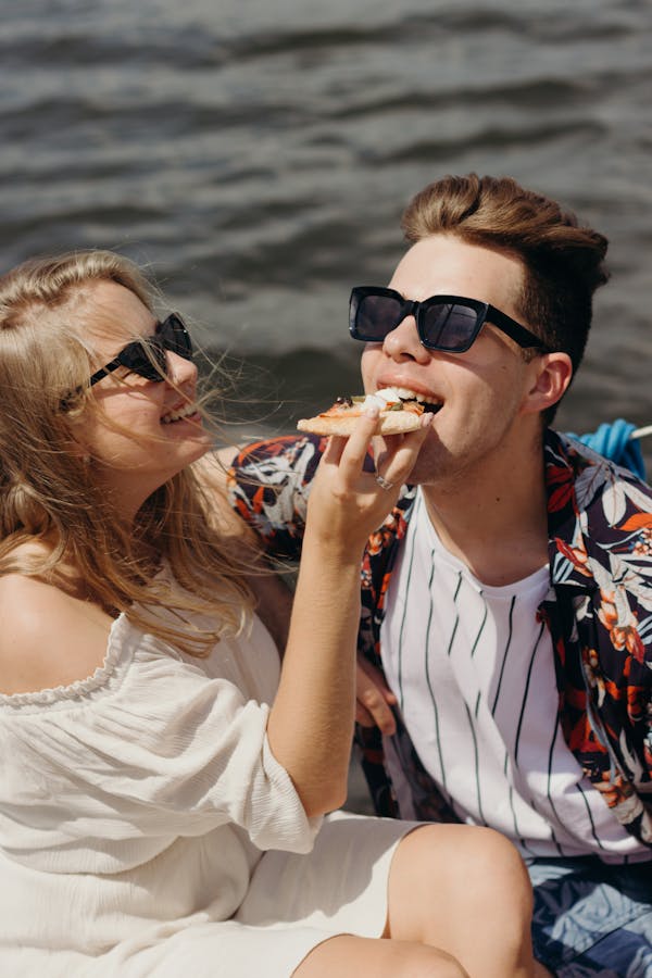 Pexels Photo Eating Pizza