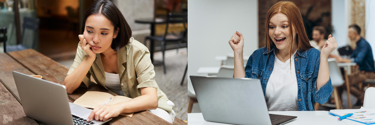 Happy Woman Finishing Business Project Imageonline.co Merged